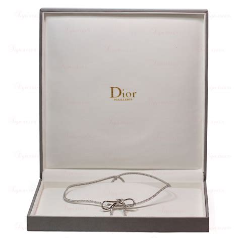 dior bows|christian dior bow necklace.